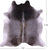 Grey Natural Cowhide Rug - XX-Large 7' 10"H x 7' 8"W