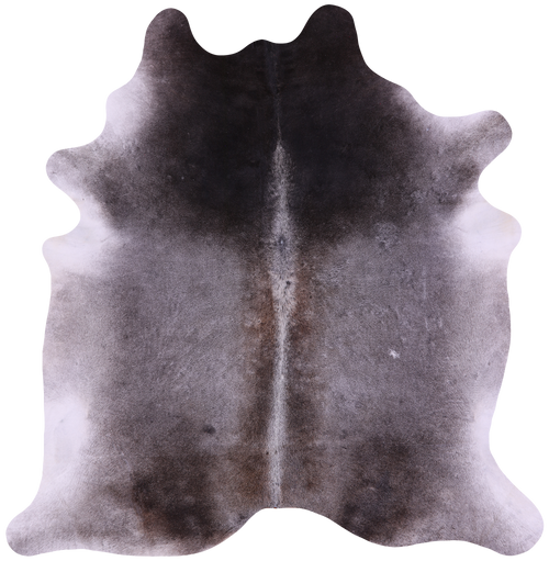 Grey Natural Cowhide Rug - XX-Large 7' 10