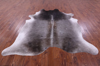 Thumbnail for Grey Natural Cowhide Rug - XX-Large 7' 10