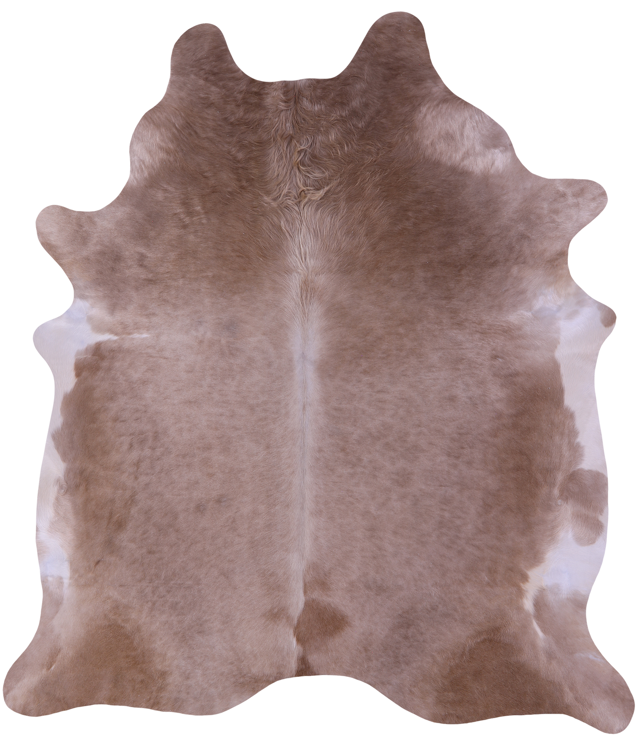 Champagne Natural Cowhide Rug - XX-Large 7' 10"H x 6' 9"W