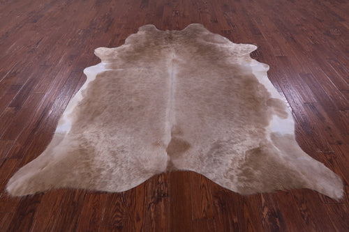 Champagne Natural Cowhide Rug - XX-Large 7' 10