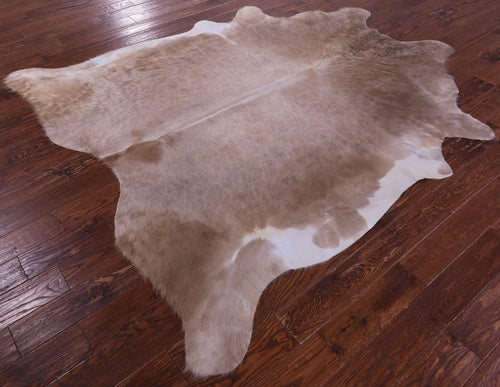 Champagne Natural Cowhide Rug - XX-Large 7' 10