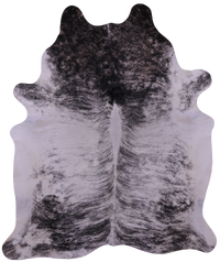 Thumbnail for Grey Brindle Natural Cowhide Rug - XX-Large 7' 10