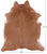 Light Brown Natural Cowhide Rug - XX-Large 8' 1"H x 6' 9"W