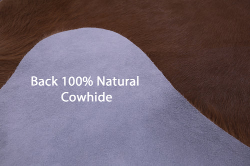 Light Brown Natural Cowhide Rug - XX-Large 8' 1