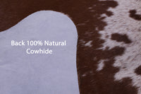 Thumbnail for Brown Salt & Pepper Natural Cowhide Rug - XX-Large 8' 0