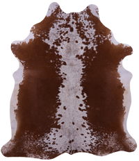 Thumbnail for Brown Salt & Pepper Natural Cowhide Rug - XX-Large 8' 0