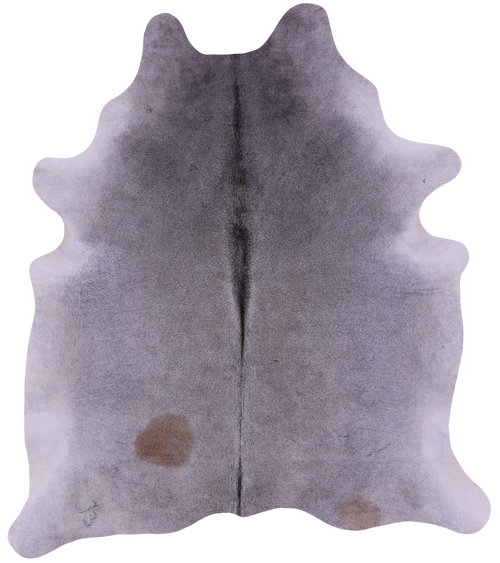 Grey Natural Cowhide Rug - XX-Large 7' 9