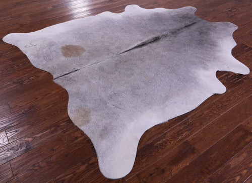 Grey Natural Cowhide Rug - XX-Large 7' 9
