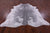 Grey & White Natural Cowhide Rug - XX-Large 8' 0"H x 7' 4"W