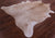 Light Brown Natural Cowhide Rug - XX-Large 7' 6"H x 7' 0"W