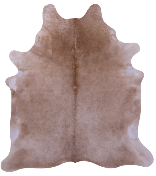 Light Brown Natural Cowhide Rug - XX-Large 7' 6