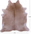 Light Brown Natural Cowhide Rug - XX-Large 7' 6"H x 7' 0"W