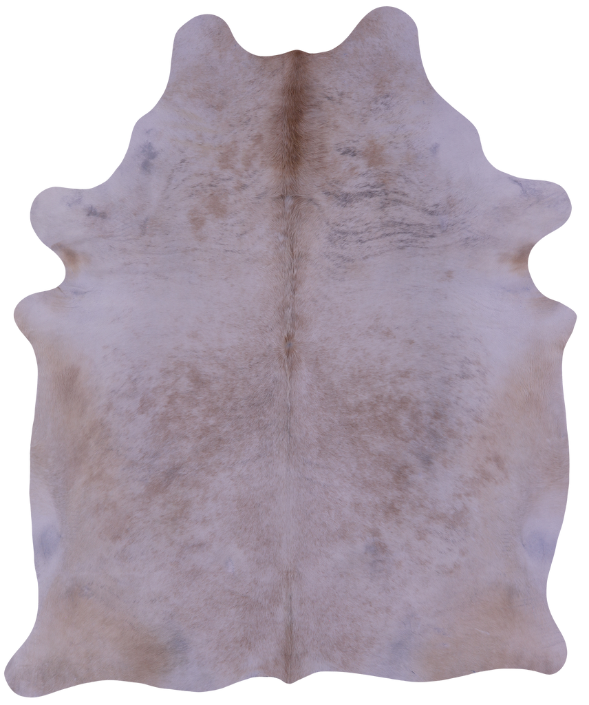 Beige Natural Cowhide Rug - XX-Large 8' 0"H x 7' 8"W