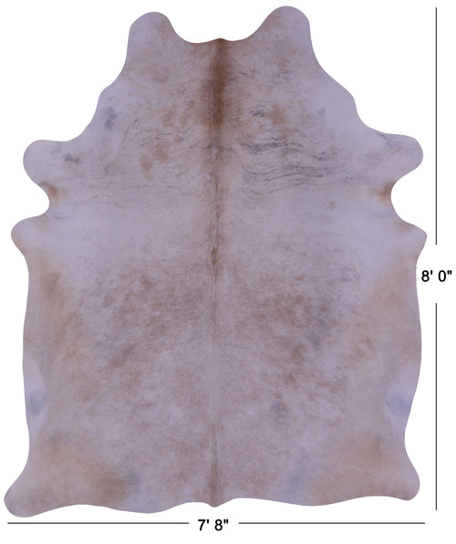 Beige Natural Cowhide Rug - XX-Large 8' 0