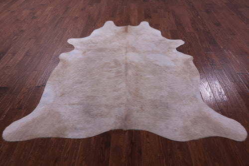 Beige Natural Cowhide Rug - X-Large 7' 3