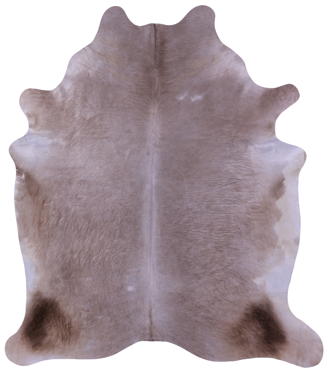 Champagne Natural Cowhide Rug - XX-Large 8' 2"H x 7' 2"W