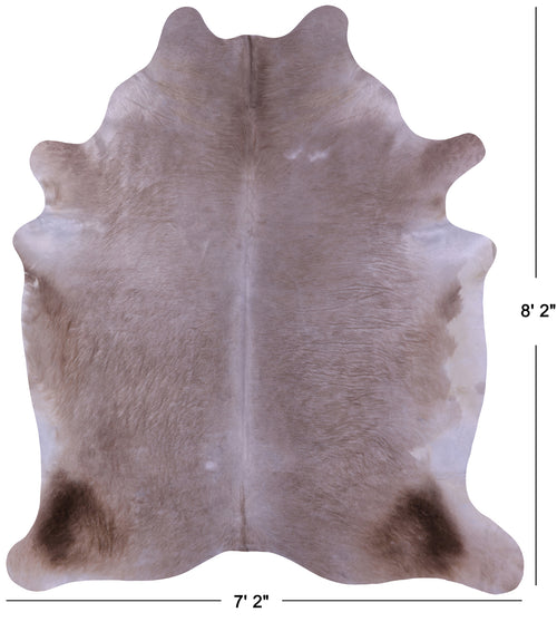 Champagne Natural Cowhide Rug - XX-Large 8' 2