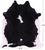 Black & White Natural Cowhide Rug - XX-Large 7' 5"H x 6' 2"W