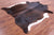 Dark Brown Natural Cowhide Rug - XX-Large 8' 0"H x 6' 9"W