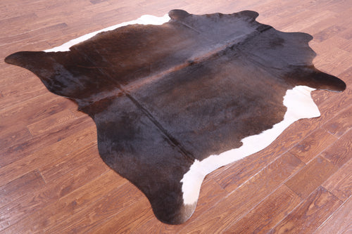 Dark Brown Natural Cowhide Rug - XX-Large 8' 0