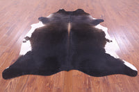 Thumbnail for Dark Brown Natural Cowhide Rug - XX-Large 7' 8