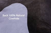 Thumbnail for Grey Natural Cowhide Rug - XX-Large 8' 0