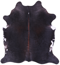 Thumbnail for Dark Brown Natural Cowhide Rug - XX-Large 8' 0
