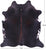 Dark Brown Natural Cowhide Rug - XX-Large 8' 0"H x 7' 4"W