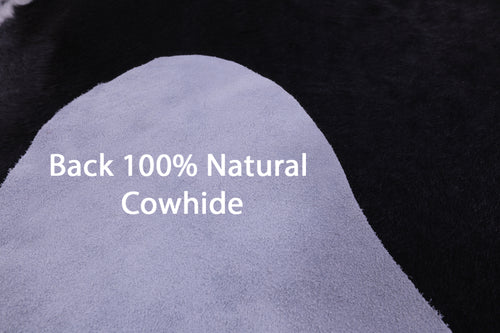 Dark Brown Natural Cowhide Rug - XX-Large 8' 0