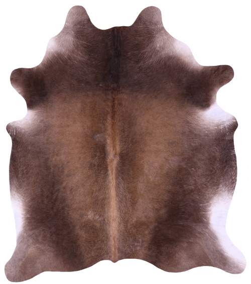 Light Brown Natural Cowhide Rug - XX-Large 7' 9