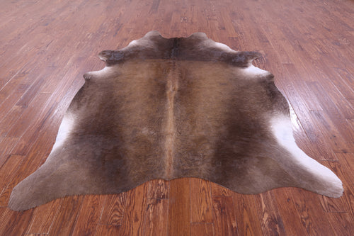 Light Brown Natural Cowhide Rug - XX-Large 7' 9