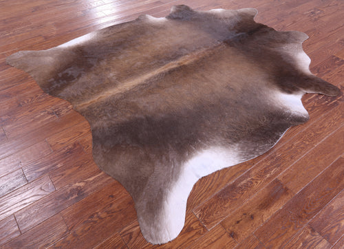 Light Brown Natural Cowhide Rug - XX-Large 7' 9