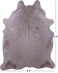 Thumbnail for Champagne Natural Cowhide Rug - XX-Large 8' 0