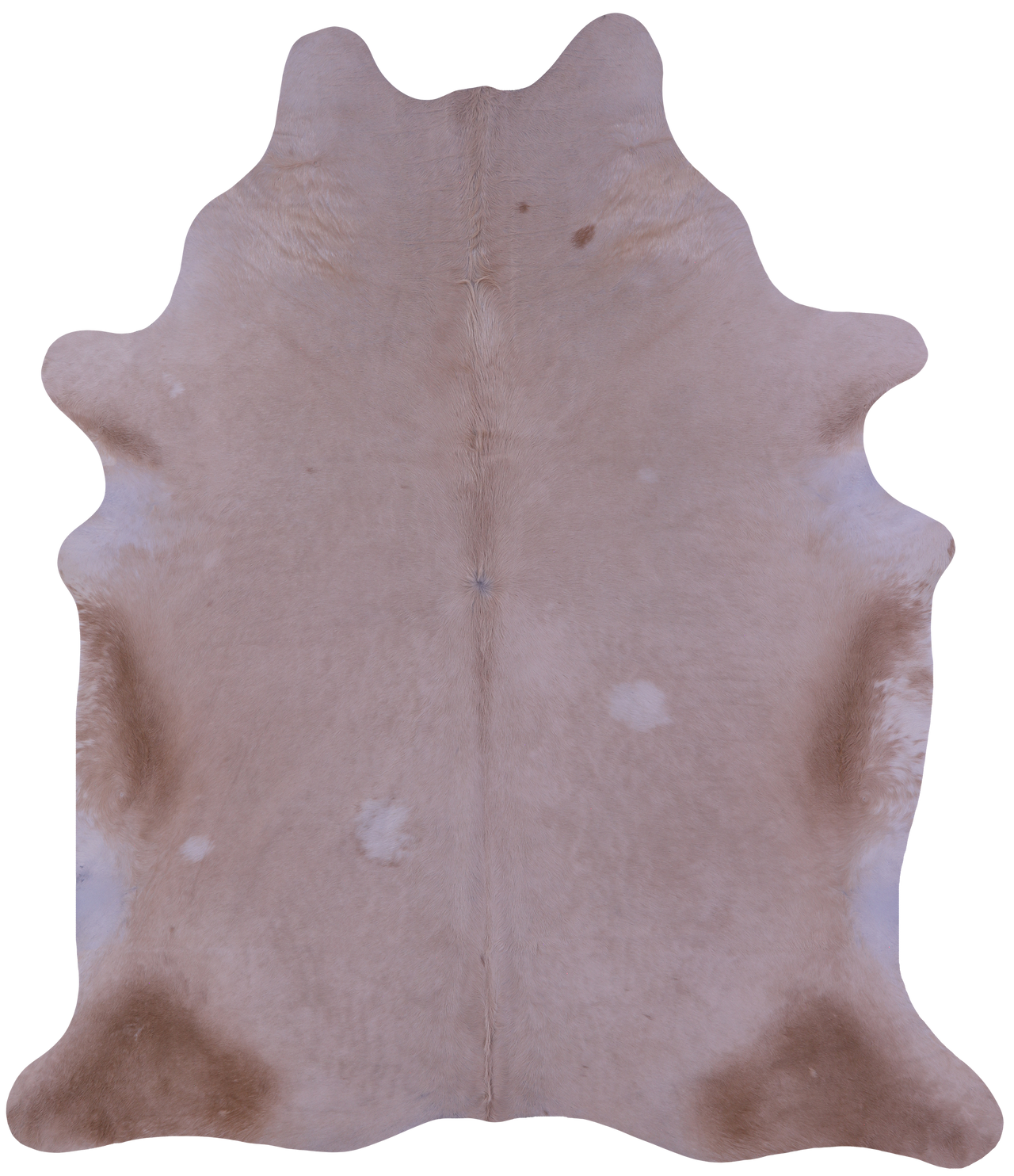 Beige Natural Cowhide Rug - XX-Large 8' 5"H x 7' 3"W