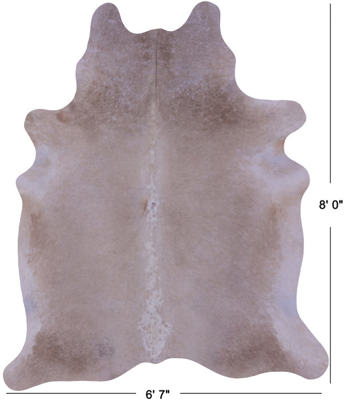 Champagne Natural Cowhide Rug - XX-Large 8' 0
