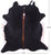 Black Natural Cowhide Rug - XX-Large 8' 2"H x 7' 4"W