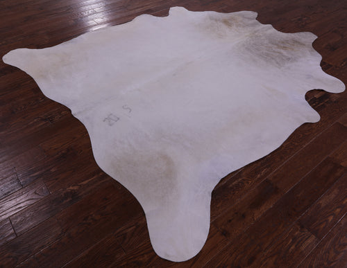 Beige Natural Cowhide Rug - XX-Large 8' 4