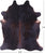 Dark Brown Natural Cowhide Rug - XX-Large 7' 6"H x 6' 5"W