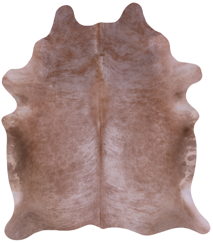 Light Brown Natural Cowhide Rug - XX-Large 7' 6"H x 6' 7"W