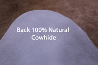 Thumbnail for Light Brown Natural Cowhide Rug - XX-Large 7' 6