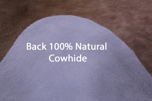 Light Brown Natural Cowhide Rug - XX-Large 7' 6
