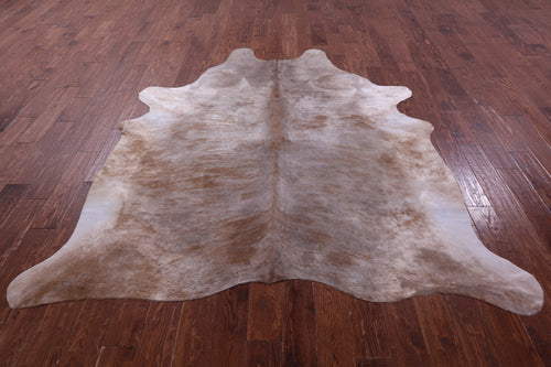 Champagne Natural Cowhide Rug - XX-Large 7' 7