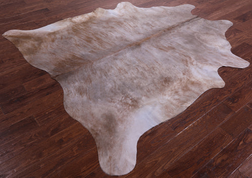 Champagne Natural Cowhide Rug - XX-Large 7' 7