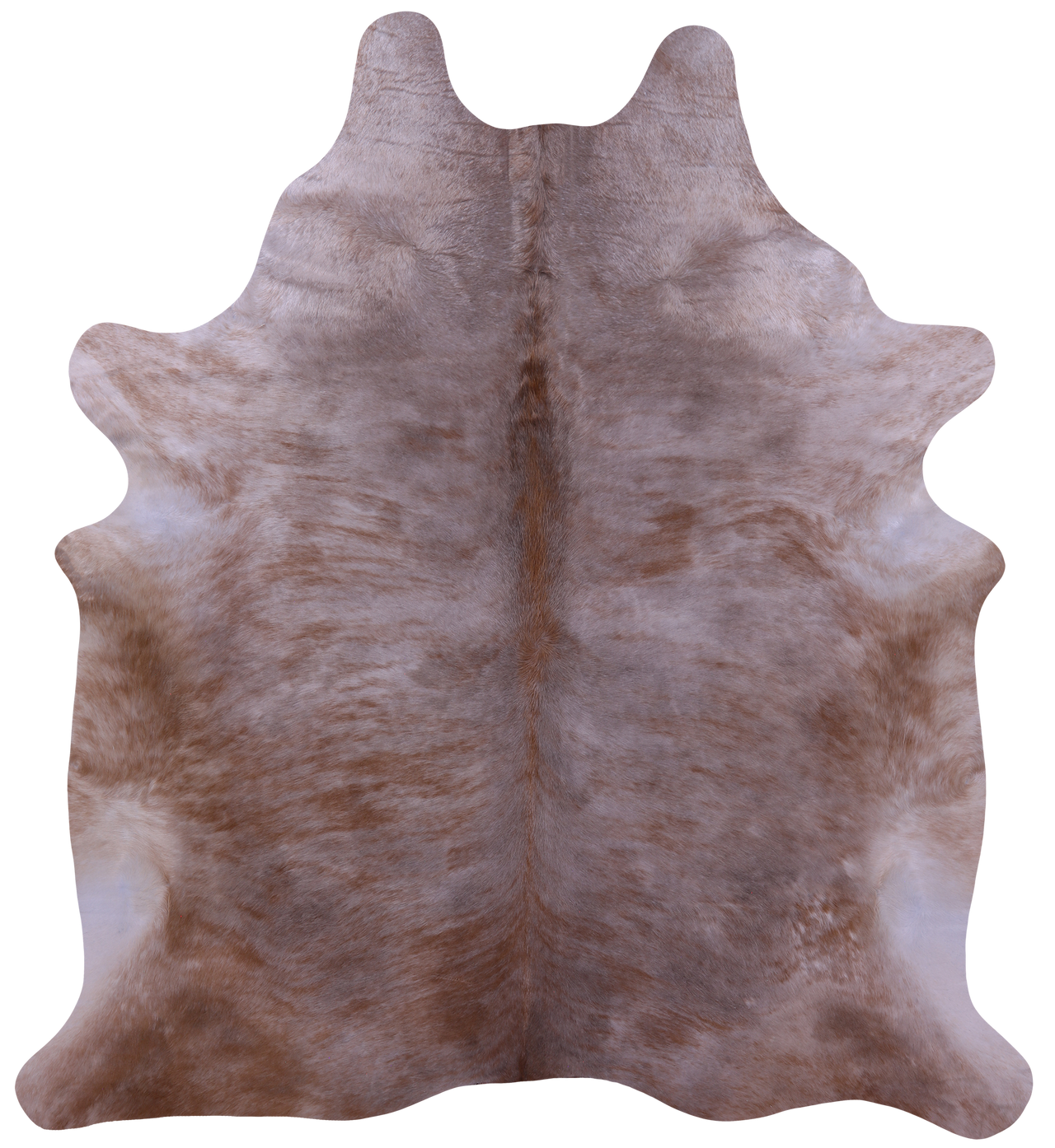 Champagne Natural Cowhide Rug - XX-Large 7' 7"H x 6' 10"W