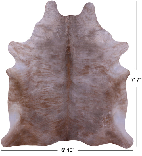 Champagne Natural Cowhide Rug - XX-Large 7' 7