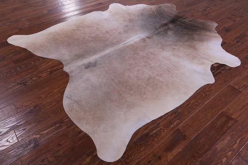 Beige Natural Cowhide Rug - XX-Large 7' 10