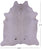 White Natural Cowhide Rug - XX-Large 7' 7"H x 6' 4"W