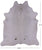White Natural Cowhide Rug - XX-Large 7' 7"H x 6' 4"W