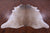Beige Natural Cowhide Rug - XX-Large 8' 0"H x 7' 0"W